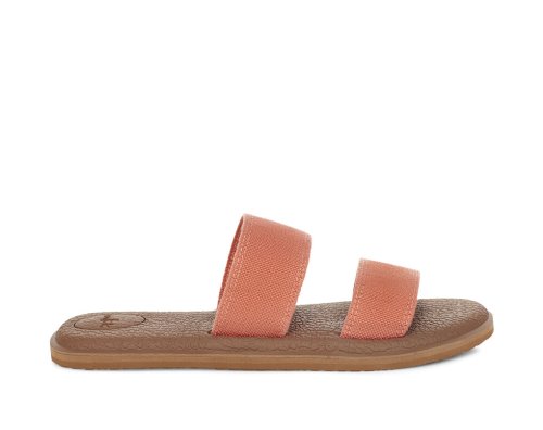 Sandale Sanuk Yoga Gora Femme - Corail USDJFT392